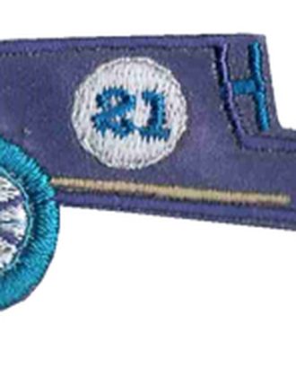 Термоаппликация HKM "Rennwagen Reflex blau" арт. ГЕЛ-1166-1-ГЕЛ0086008 Термоаппликация HKM "Rennwagen Reflex blau" арт. ГЕЛ-1166-1-ГЕЛ0086008