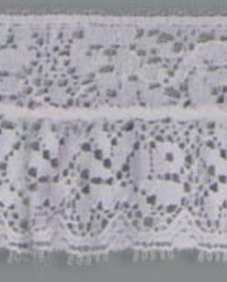 Кружево-рюш, 32 мм, цвет белый арт. ГЕЛ-1021-1-ГЕЛ0089415 Кружево-рюш, 32 мм, цвет белый арт. ГЕЛ-1021-1-ГЕЛ0089415