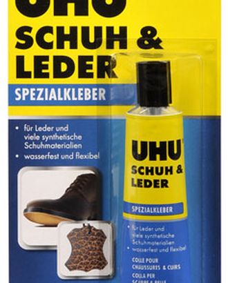 Клей для кожи и обуви UHU Schuh&Leder, 30 г арт. ГЕЛ-6425-1-ГЕЛ0089711 Клей для кожи и обуви UHU Schuh&Leder, 30 г арт. ГЕЛ-6425-1-ГЕЛ0089711