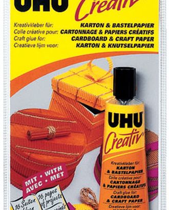 Клей UHU "Креатив" для картона и бумаги, 33 мл арт. ГЕЛ-292-1-ГЕЛ0089712 Клей UHU "Креатив" для картона и бумаги, 33 мл арт. ГЕЛ-292-1-ГЕЛ0089712