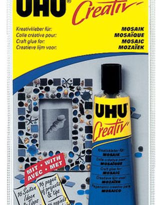Клей UHU "Креатив" для мозаики, 33 мл арт. ГЕЛ-12554-1-ГЕЛ0089717 Клей UHU "Креатив" для мозаики, 33 мл арт. ГЕЛ-12554-1-ГЕЛ0089717