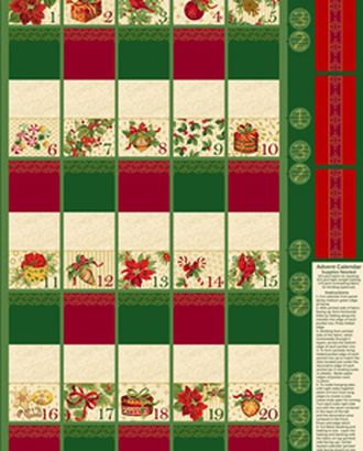 Ткани для пэчворка Quilting Treasures коллекция ADVENT CALENDAR арт. ГЕЛ-14657-1-ГЕЛ0092666 Ткани для пэчворка Quilting Treasures коллекция ADVENT CALENDAR арт. ГЕЛ-14657-1-ГЕЛ0092666