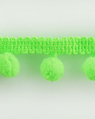 Тесьма с помпонами MATSA цвет неоновый зеленый, 13 мм арт. ГЕЛ-1038-1-ГЕЛ0092891 Тесьма с помпонами MATSA цвет неоновый зеленый, 13 мм арт. ГЕЛ-1038-1-ГЕЛ0092891
