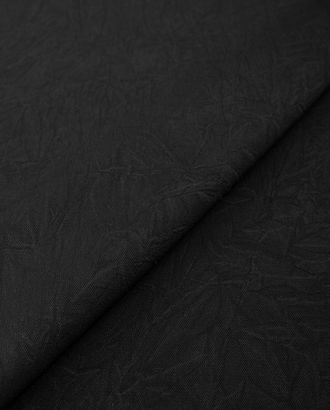 Купить Ткани костюмные light черного цвета из Китая Плательная крэш арт. КЛ-308-20-21576.020 оптом в Гомеле