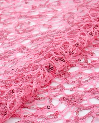 Купить Ткань пайетка оттенок пыльно-розовый Кружевное полотно с пайеткой арт. ПАЙ-80-11-21963.001 оптом в Гомеле