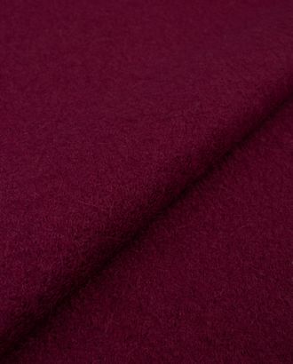 Купить Ткань Пальтовые шерстяные бордового цвета из полиэстера Пальтовая шерсть арт. ПТ-122-8-21826.008 оптом в Бресте