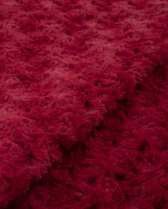 Купить Ткань для поделок цвет красный Мех Rose Fur арт. МХ-13-12-10819.011 оптом в Гомеле