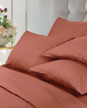 Terracotta (КПБ сатин-страйп 1.5 сп) арт. КПС15-25-1-1835.012 Terracotta (КПБ сатин-страйп 1.5 сп) арт. КПС15-25-1-1835.012