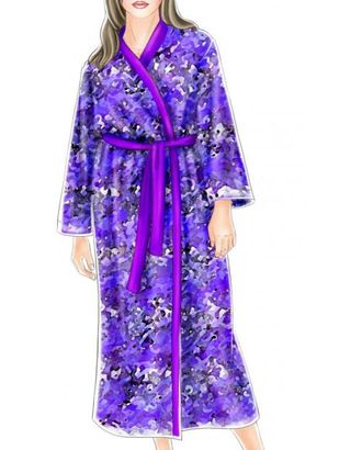 Купить Выкройки женских халатов Выкройка: халат-кимоно арт. ВКК-1976-1-ЛК0005257 оптом в Иваново