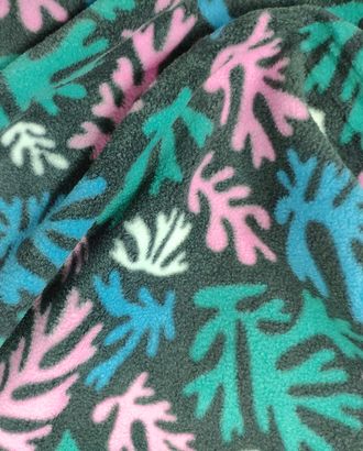 SHELYS FLEECE 240 PRINT FLORAL 479 STEEL GREY арт. ЛРТС-155-1-ЛРТС0013263 SHELYS FLEECE 240 PRINT FLORAL 479 STEEL GREY арт. ЛРТС-155-1-ЛРТС0013263