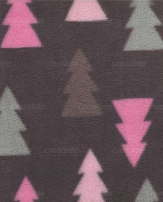 SHELYS FLEECE 240 PRINT TREES 467 BROWN PINK арт. ЛРТС-177-1-ЛРТС0014800 SHELYS FLEECE 240 PRINT TREES 467 BROWN PINK арт. ЛРТС-177-1-ЛРТС0014800