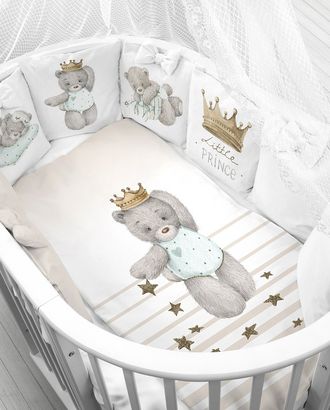 Ткань Premium Soft панели для пошива подушек рис.«Принц» арт. ЛГБХ-313-1-ЛГБХ0003862 Ткань Premium Soft панели для пошива подушек рис.«Принц» арт. ЛГБХ-313-1-ЛГБХ0003862