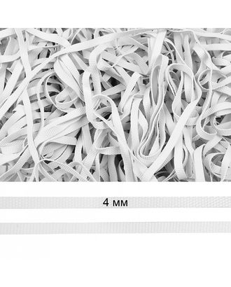 Купить Силиконовые ленты Резинка латексная рифленая 0,4см, толщ.0,7мм цв. белая уп.5кг арт. ЛТС-15-1-41723 оптом в Новочеркасске