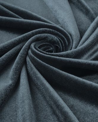 Купить Ткани для коктейльных платьев цвет серый Бархат стрейч однотонный арт. Б-5-33-20091.055 оптом в Бресте
