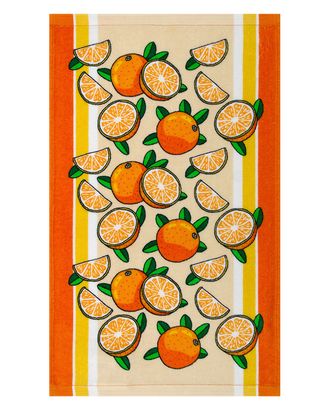 Купить Махровые полотенца Махровое полотенце ВТ Кухня Апельсин м1223_13 S 30* 50 оранж арт. ТДИВН-3376-1-ТДИВН0135643 оптом в Гомеле