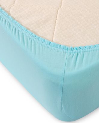 Бирюзовый простыня ТРИКОТАЖ 120*200*20 на резинке Р011Т арт. ТЕКСД-2571-1-ТЕКСД0002571 Бирюзовый простыня ТРИКОТАЖ 120*200*20 на резинке Р011Т арт. ТЕКСД-2571-1-ТЕКСД0002571