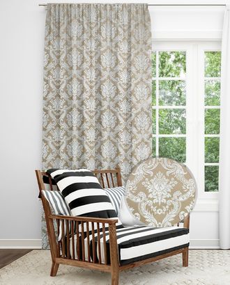 Штора Amore Mio RR 138-155 Жаккард базовый 1,45*2,7 1 шт. Бежевый арт. ТКТЛ-6-1-ТКТЛ0010170 Штора Amore Mio RR 138-155 Жаккард базовый 1,45*2,7 1 шт. Бежевый арт. ТКТЛ-6-1-ТКТЛ0010170