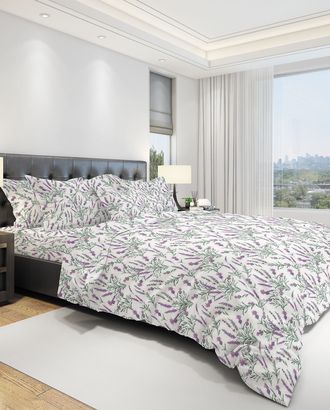 Постельное белье Amore Mio Eco cotton Bouquet 1,5 сп. Сиреневый/зеленый/белый арт. ТКТЛ-73-1-ТКТЛ0011557 Постельное белье Amore Mio Eco cotton Bouquet 1,5 сп. Сиреневый/зеленый/белый арт. ТКТЛ-73-1-ТКТЛ0011557