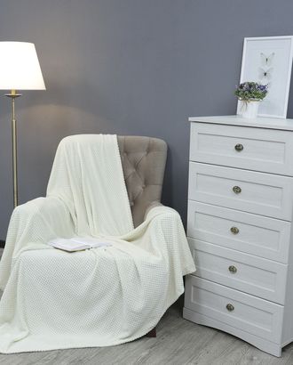 Плед TexRepublic Deco Ромбики Фланель Евро Молочный арт. ТКТЛ-97-1-ТКТЛ0012887 Плед TexRepublic Deco Ромбики Фланель Евро Молочный арт. ТКТЛ-97-1-ТКТЛ0012887