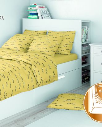 Детское постельное белье с простыней на резинке Amore Mio Eco cotton combo Ojos 1,5 сп. арт. ТКТЛ-186-1-ТКТЛ0015041 Детское постельное белье с простыней на резинке Amore Mio Eco cotton combo Ojos 1,5 сп. арт. ТКТЛ-186-1-ТКТЛ0015041