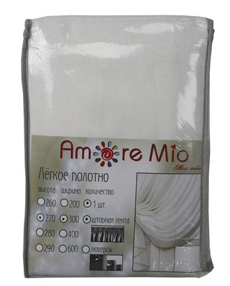 Штора Тюль Amore Mio Однотонный кристалон RR 02 ut 3,0*2,7 1 шт. Шампань арт. ТКТЛ-833-1-ТКТЛ0016418 Штора Тюль Amore Mio Однотонный кристалон RR 02 ut 3,0*2,7 1 шт. Шампань арт. ТКТЛ-833-1-ТКТЛ0016418