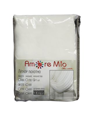 Штора Тюль Amore Mio RR Crep-02 Однотонный креп 3,0*2,7 1 шт. Шампань арт. ТКТЛ-311-1-ТКТЛ0018886 Штора Тюль Amore Mio RR Crep-02 Однотонный креп 3,0*2,7 1 шт. Шампань арт. ТКТЛ-311-1-ТКТЛ0018886