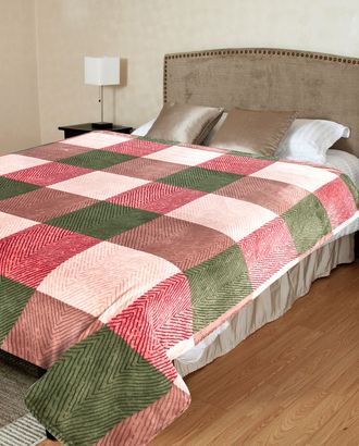 Плед TexRepublic Absolute flannel Клетка елочкой Фланель 1,5 сп. Зеленый/розовый/бежевый арт. ТКТЛ-1181-1-ТКТЛ0004932 Плед TexRepublic Absolute flannel Клетка елочкой Фланель 1,5 сп. Зеленый/розовый/бежевый арт. ТКТЛ-1181-1-ТКТЛ0004932