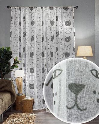 Штора Amore Mio RR 23CAT-C1 3,0*2,7*1 серый арт. ТКТЛ-1196-1-ТКТЛ0006818 Штора Amore Mio RR 23CAT-C1 3,0*2,7*1 серый арт. ТКТЛ-1196-1-ТКТЛ0006818