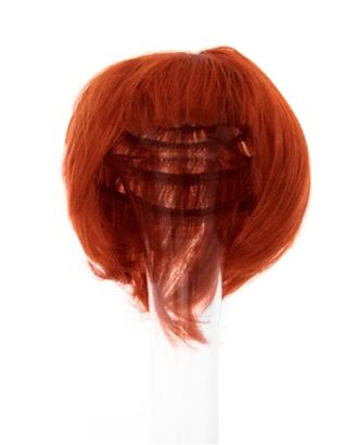 Купить Волосы прямые короткие П140 цв.рыжий арт. МГ-4640-1-МГ0265338 оптом в Усть-Каменогорске