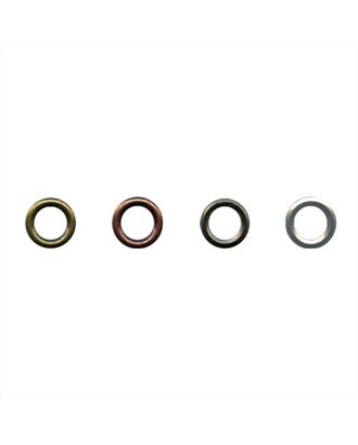 Купить Micron: швейная фурнитура "Micron" RVK- 4.5 Кольцо для блочек d 4.5 мм 100 шт №20 черный никель (без лакового покрытия) арт. ГММ-100874-3-ГММ001643810902 оптом в Гомеле