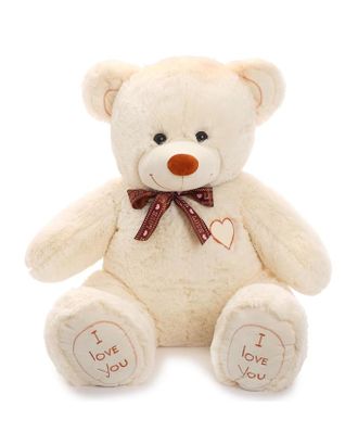 Купить Мягкая игрушка «Медведь Феликс», цвет белый, 90 см арт. СМЛ-100517-2-СМЛ0002325974 оптом в Гомеле