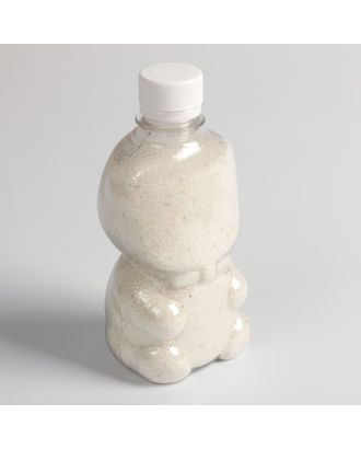Купить Песок цветной в бутылках "Белый" 500 гр арт. СМЛ-7996-1-СМЛ3222989 оптом в Новочеркасске