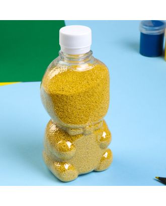Купить Песок цветной в бутылках "Желтый" 500 гр МИКС арт. СМЛ-7998-1-СМЛ3222991 оптом в Новочеркасске