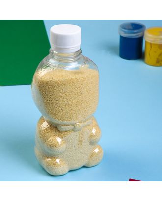 Купить Песок цветной в бутылках "Бледно-желтый" МИКС арт. СМЛ-26168-1-СМЛ3301098 оптом в Новочеркасске