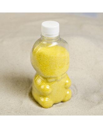 Купить Песок цветной в бутылках "Лимон" 500 гр арт. СМЛ-10386-1-СМЛ3445626 оптом в Новочеркасске