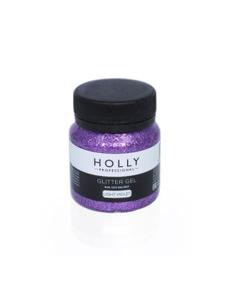 Купить Декоративный гель для волос, лица и тела GLITTER GEL Holly Professional, Light Violet, 50 мл арт. СМЛ-160682-1-СМЛ0007138962 оптом в Гомеле