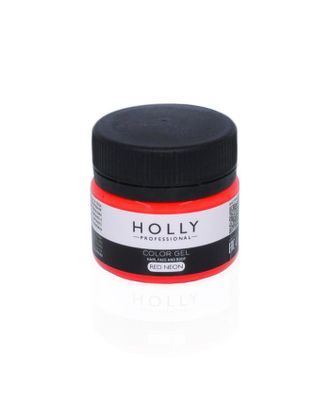 Купить Декоративный гель для волос, лица и тела COLOR GEL Holly Professional, Red Neon, 20 мл арт. СМЛ-160690-1-СМЛ0007138970 оптом в Гомеле