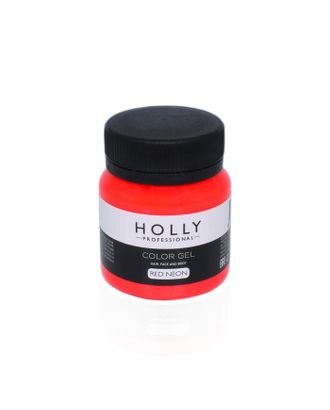 Купить Декоративный гель для волос, лица и тела COLOR GEL Holly Professional, Red Neon, 50 мл арт. СМЛ-160691-1-СМЛ0007138971 оптом в Гомеле