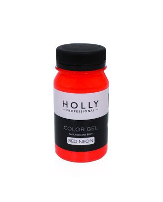 Купить Декоративный гель для волос, лица и тела COLOR GEL Holly Professional, Red Neon, 100 мл арт. СМЛ-160692-1-СМЛ0007138972 оптом в Гомеле